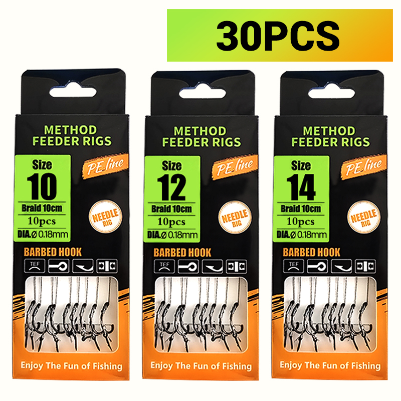 Karpfenangeln-Rigs vorgebunden – Fishing Hook Assortment Bewertung und Preis