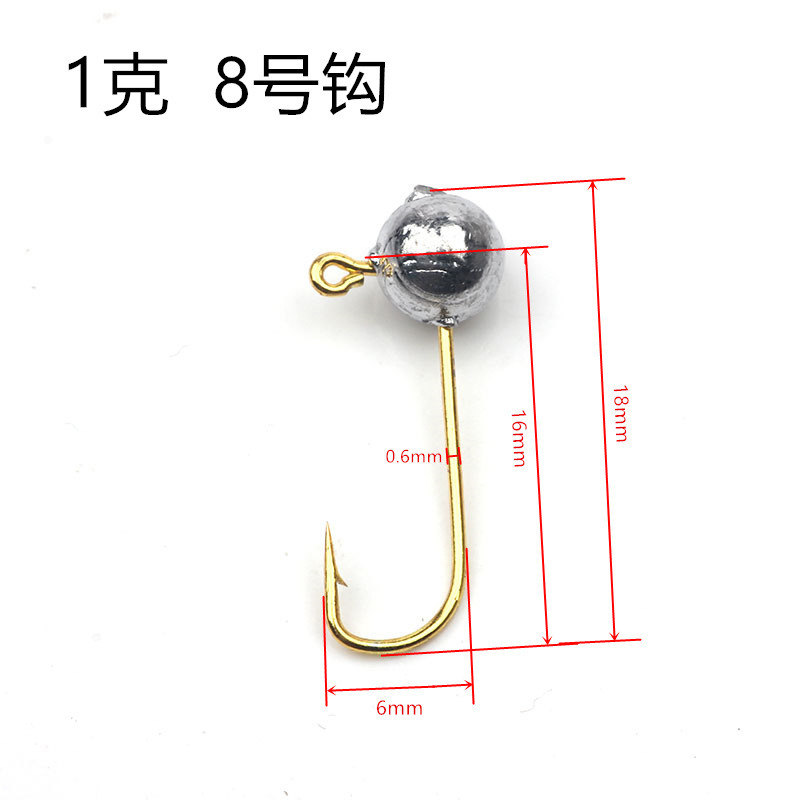 10 Stück/Set Micro Jig Head An – Fishing Hook Offset Bewertung und Preis