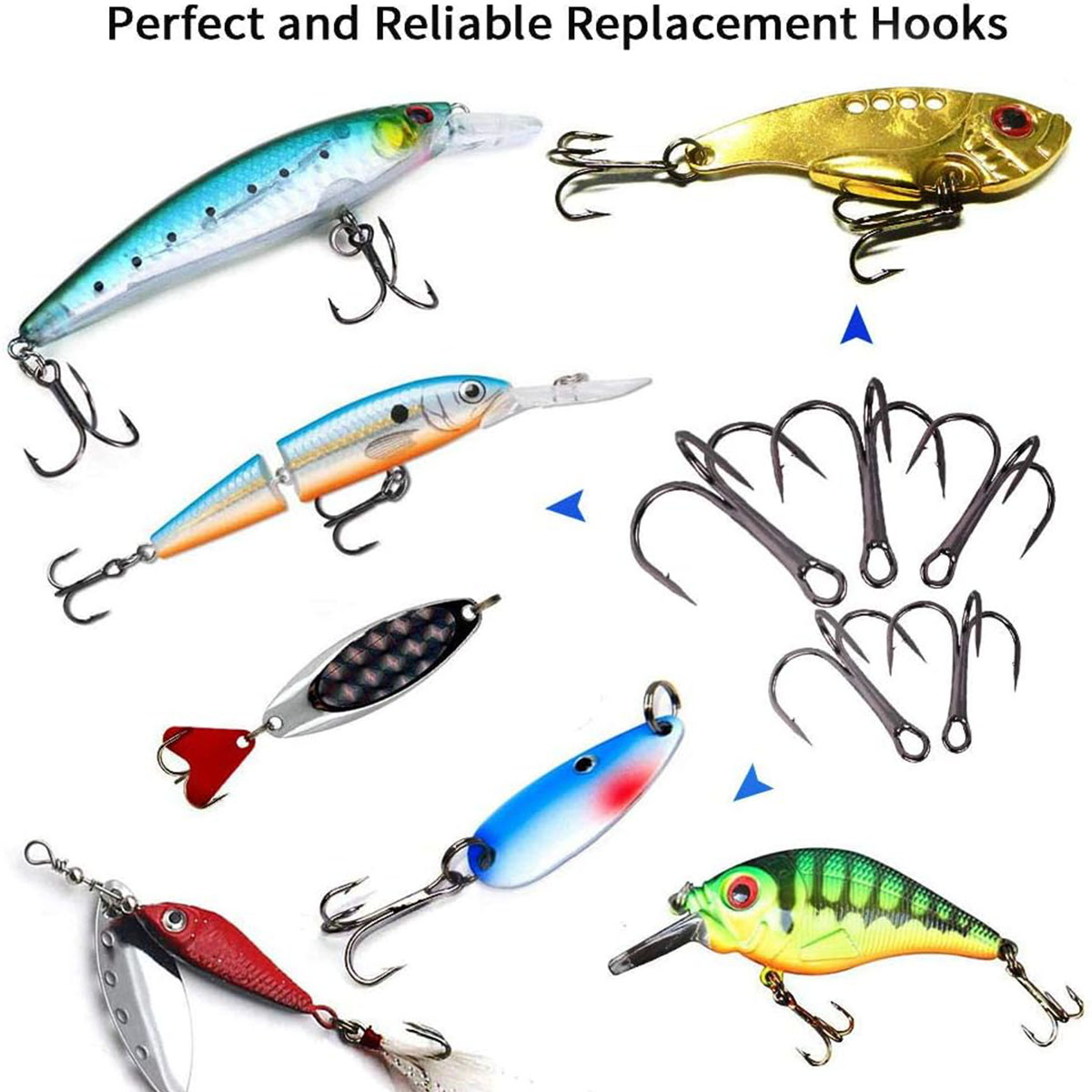 50/100 Stück/Box Angelhaken-Se – Fishing Hook Circle Bewertung und Preis