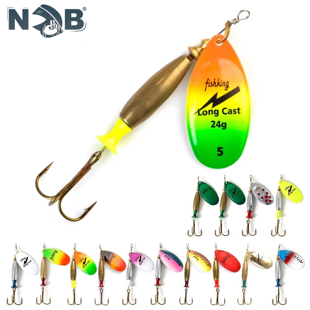 NGB Long Cast Spinner Köder An – Fishing Hook Treble Bewertung und Preis